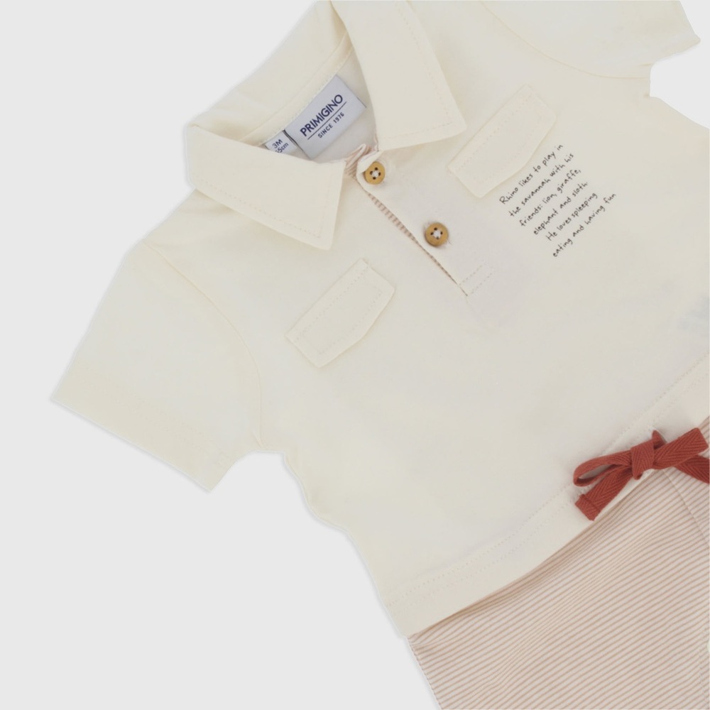 Stylish Italian Jersey Romper (NWT) – 9 Months